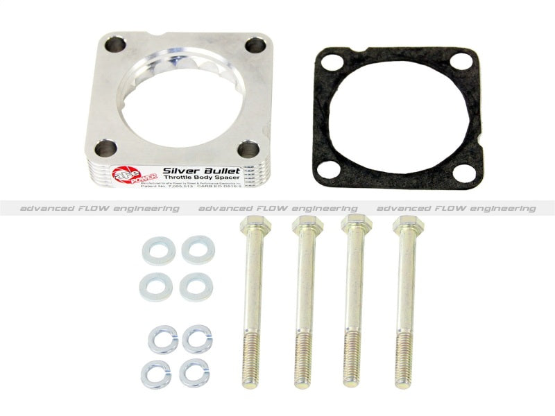 aFe Silver Bullet Throttle Body Spacer 12 Honda Civic Si  / 08-12 Honda Accord / 09-12 Acura TSX - Blais Performance Parts