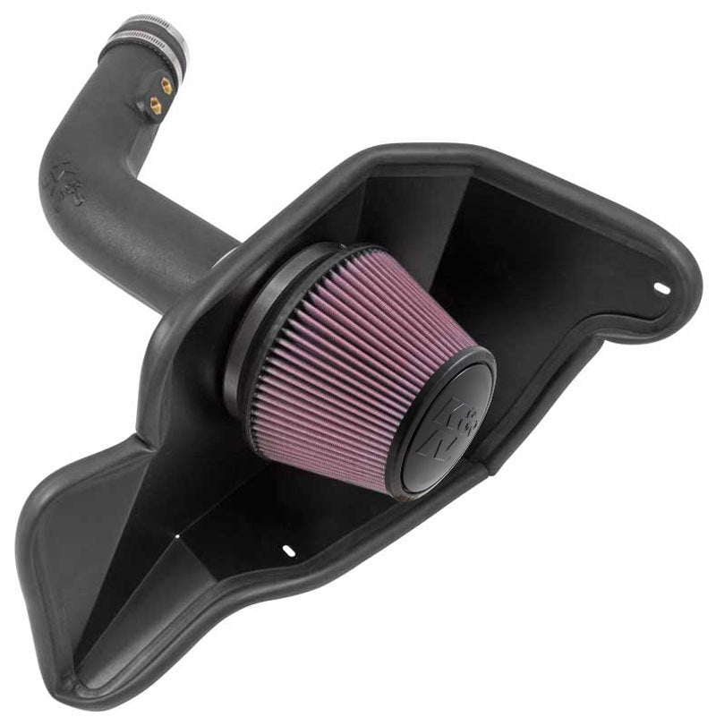 K&N 15-17 Ford Mustang 3.7L V6 F/I Performance Intake Kit - Blais Performance Parts