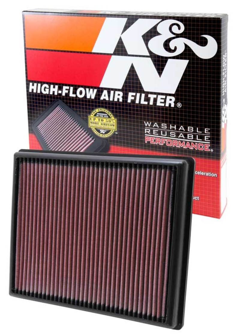 K&N Replacement Air FIlter 12 BMW 335i / 12-13 BMW M135I (F30) - Blais Performance Parts