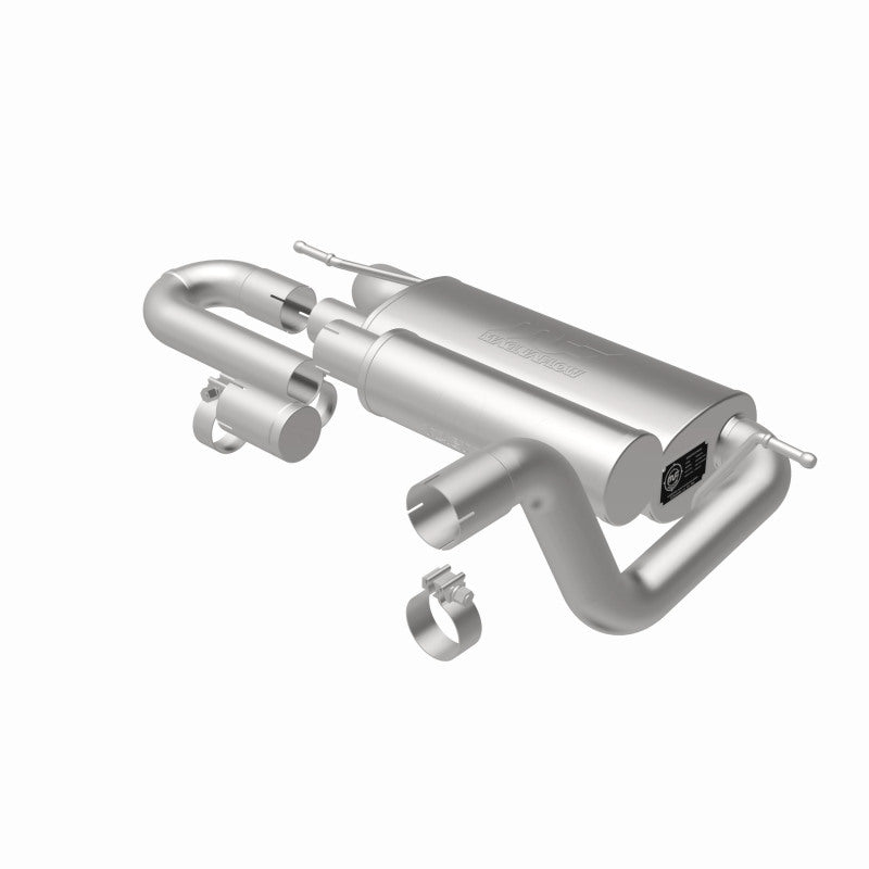 MagnaFlow 18-23 Jeep Wrangler JL 2.0L/3.6L Overland Series Axle-Back Exhaust - Blais Performance Parts