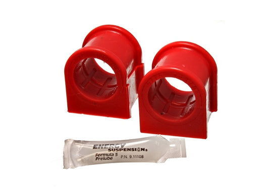 Energy Suspension 05-07 Ford Mustang Red Front Sway Bar Bushing Set (Must Reuse All Metal Parts) - Blais Performance Parts