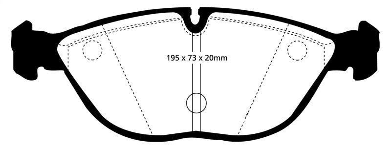 EBC 04-06 Audi TT Quattro 3.2 Redstuff Front Brake Pads - Blais Performance Parts