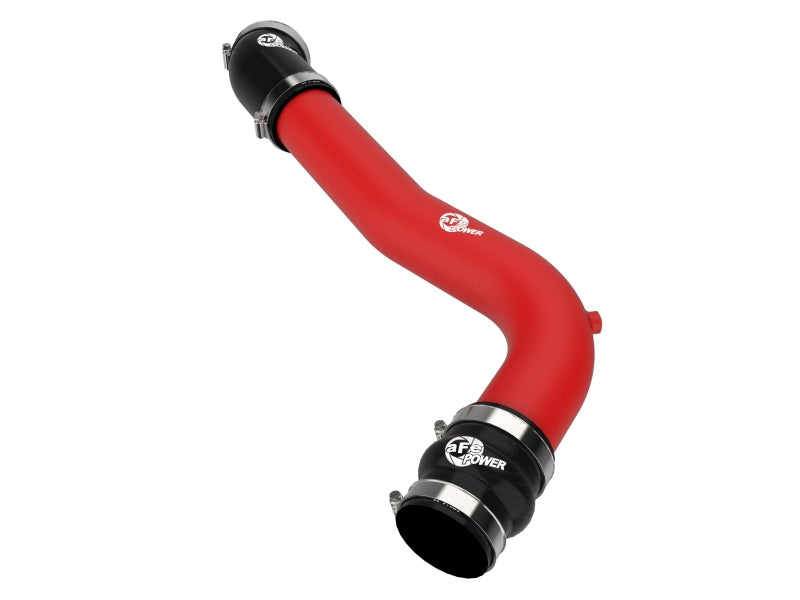 aFe 20-23 Ford Explorer ST V6 3.0L (tt) BladeRunner 2-3/4in Aluminum Cold Charge Pipe - Red - Blais Performance Parts