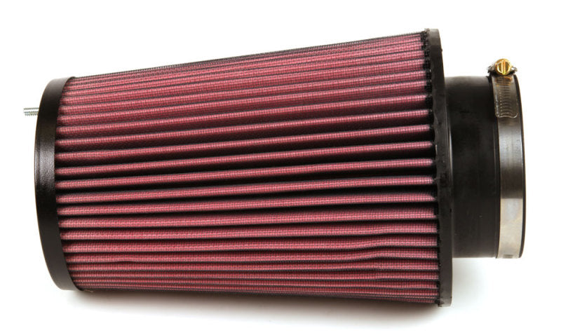 K&N Universal Filter Round Tapered 4in FlangeID / 6.625in Base OD / 5.25in Top OD / 9.5in Height - Blais Performance Parts