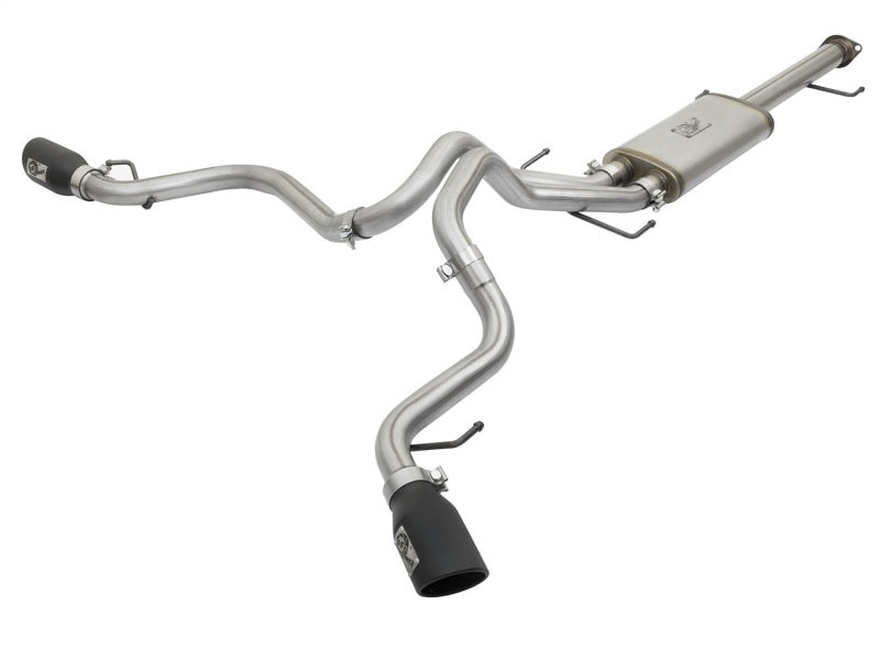 aFe MACH Force-Xp 3in - 2.5in SS Cat-Back Dual Exhaust w/Black Tips 07-14 Toyota FJ Cruiser 4.0L - Blais Performance Parts