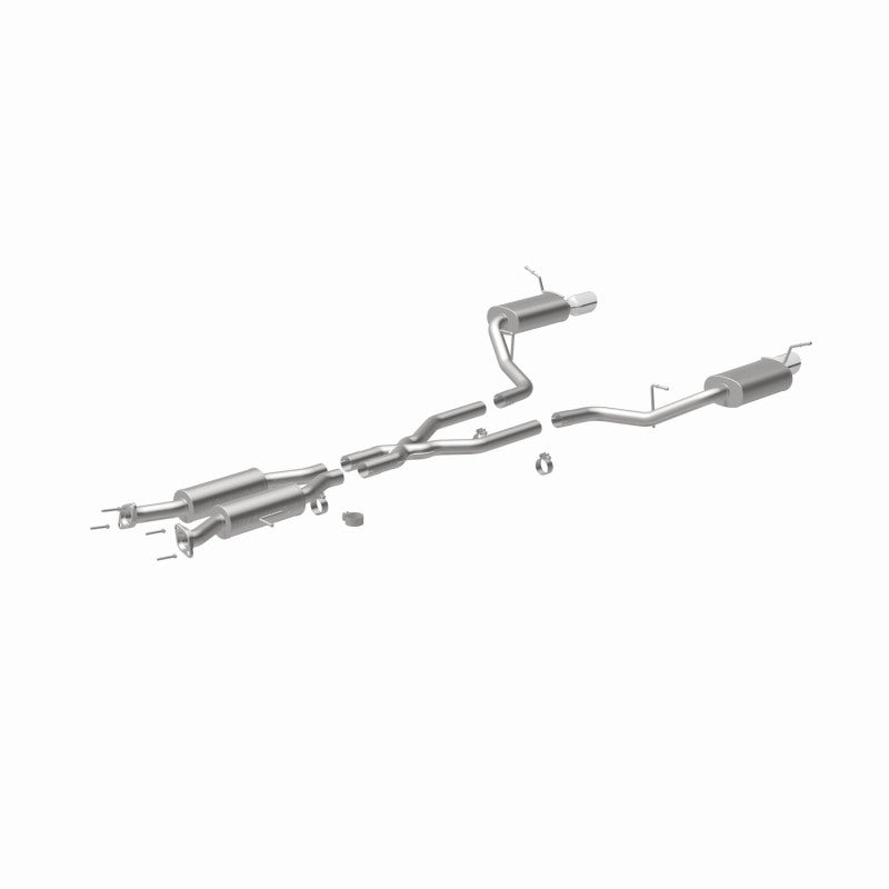 MagnaFlow 11-12 Dodge Durango V8 5.7L Dual Split Rear Exit Stainless Cat Back Performance Exhaust - Blais Performance Parts