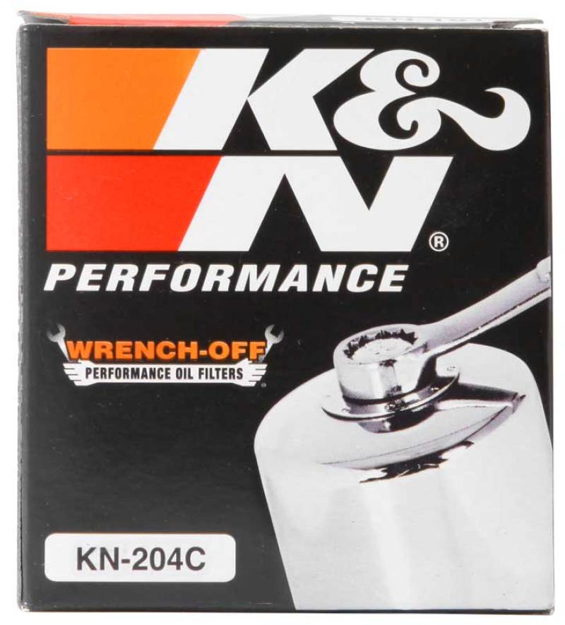 K&N Honda / Kawasaki / Arctic Cat / Suzuki / Triumph / Yamaha 2.688in OD x 2.969in H Oil Filter - Blais Performance Parts