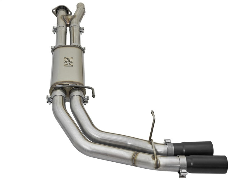 aFe POWER Rebel Series 3in 409 SS Cat Back Exhaust w/ Black Tips 17 Ford F-150 Raptor V6-3.5L - Blais Performance Parts