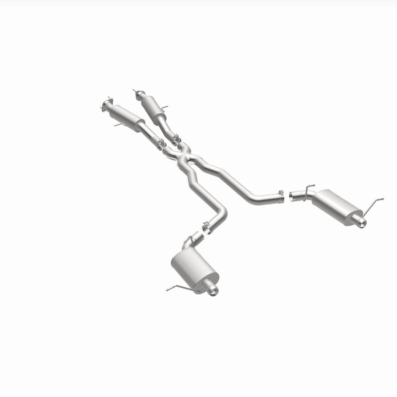 MagnaFlow 12 Jeep Grand Cherokee V8 6.4L Dual Split Rear Exit Stainless Cat Back Performance Exhaust - Blais Performance Parts