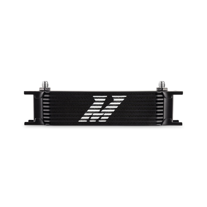 Mishimoto Universal - 6AN 10 Row Oil Cooler - Black - Blais Performance Parts