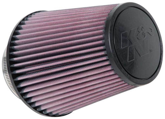 K&N Universal Clamp-On Air Filter 4in FLG / 6-1/2in B / 4-1/2in T / 7in H - Blais Performance Parts