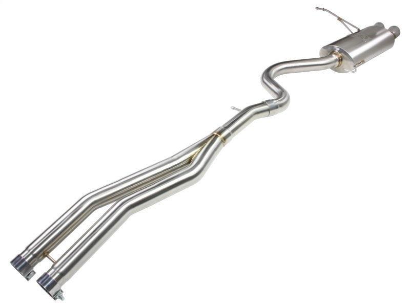 aFe MACHForce Exhaust Cat-Back SS-304 w/ Polished Tips 07-13 BMW 328i (E92/93) L6 3.0L Non-Turbo - Blais Performance Parts