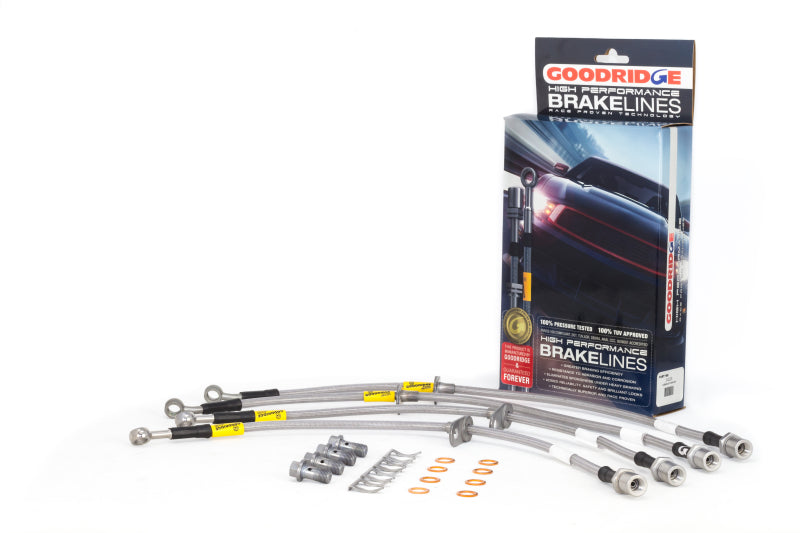 Goodridge 15-16 Subaru STi (w/ Brembo Calipers) Brake Lines - Blais Performance Parts