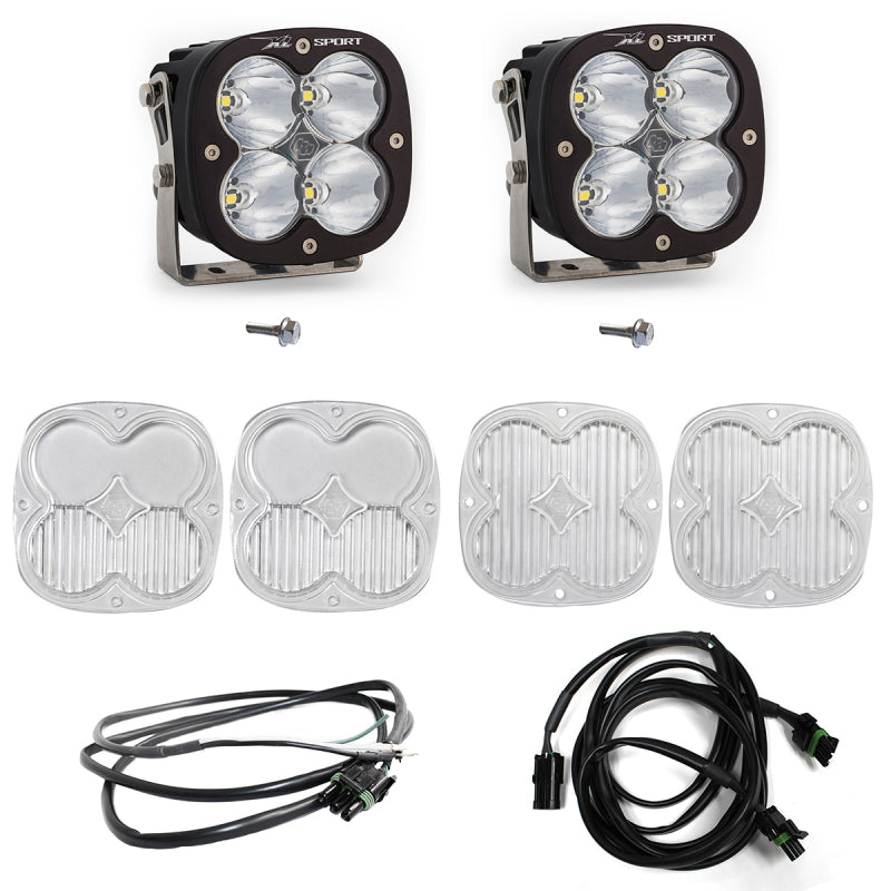 Baja Designs 2021+ Ford Bronco A Piller Light Kit XL Sport Spot w/Upfitter - Blais Performance Parts