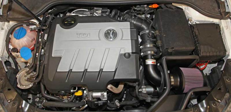 K&N 13-14 Volkwagen Jetta TDI 2.0L Typhoon Short Ram Intake - Blais Performance Parts