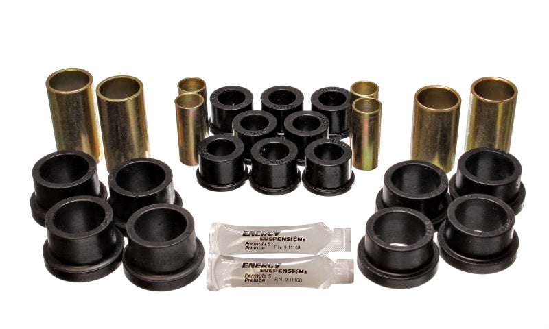 Energy Suspension 70-78 Nissan 240Z/260Z/280Z Black Rear Control Arm Bushing Set - Blais Performance Parts