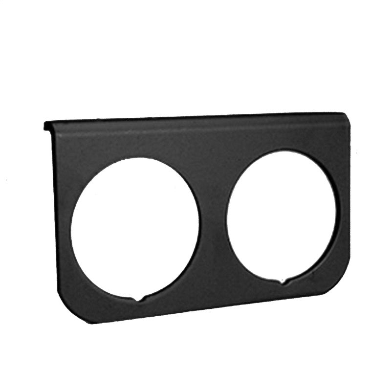 Autometer 2-1/16in Black 2-Hole Gauge Panel - Blais Performance Parts