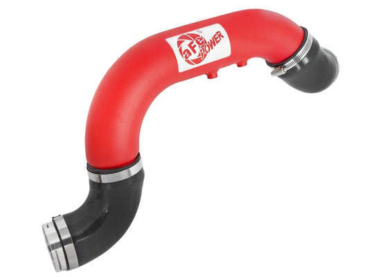 aFe BladeRunner 3in Red IC Tube Cold Side w/ Coupling & Clamp Kit 2016 GM Colorado/Canyon 2.8L - Blais Performance Parts