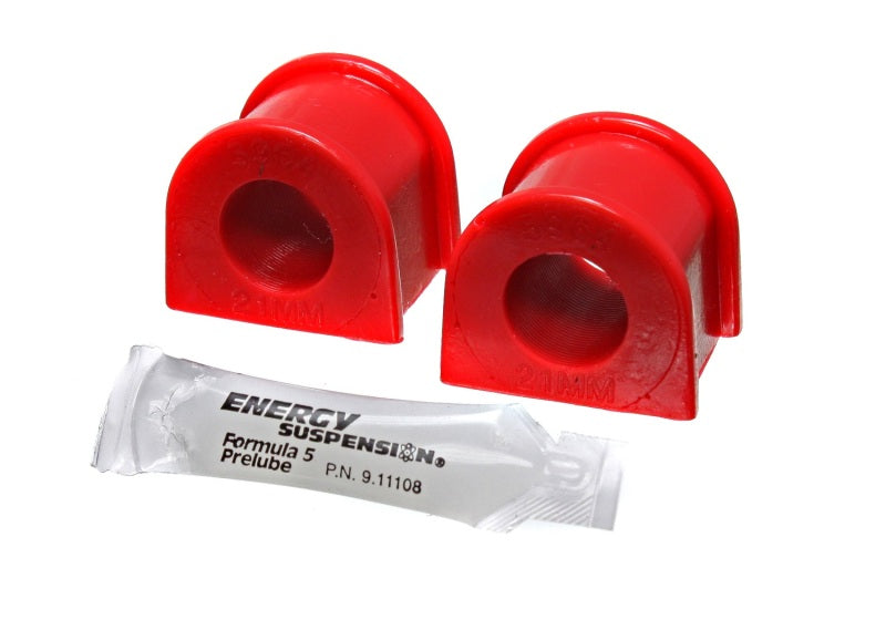 Energy Suspension Subaru Forester/Legacy/Outback/WRX Red 21mm Front Sway Bar Bushing Set - Blais Performance Parts