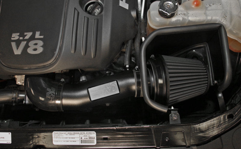 K&N Dodge/Chrysler 5.7/6.1L V8 Black Performance Intake Kit - Blais Performance Parts