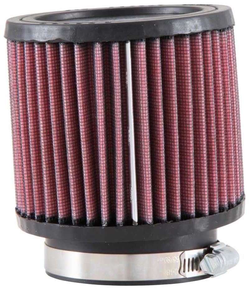 K&N Universal Rubber Filter 3 inch 5 Degree FLG 4 1/2 inch OD 4 inch Height - Blais Performance Parts