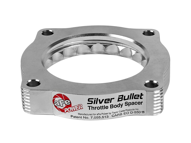 aFe Silver Bullet Throttle Body Spacers TBS BMW 335i (N54) 07-11 135i/535i 08-10 L6-3.0L (tt) - Blais Performance Parts