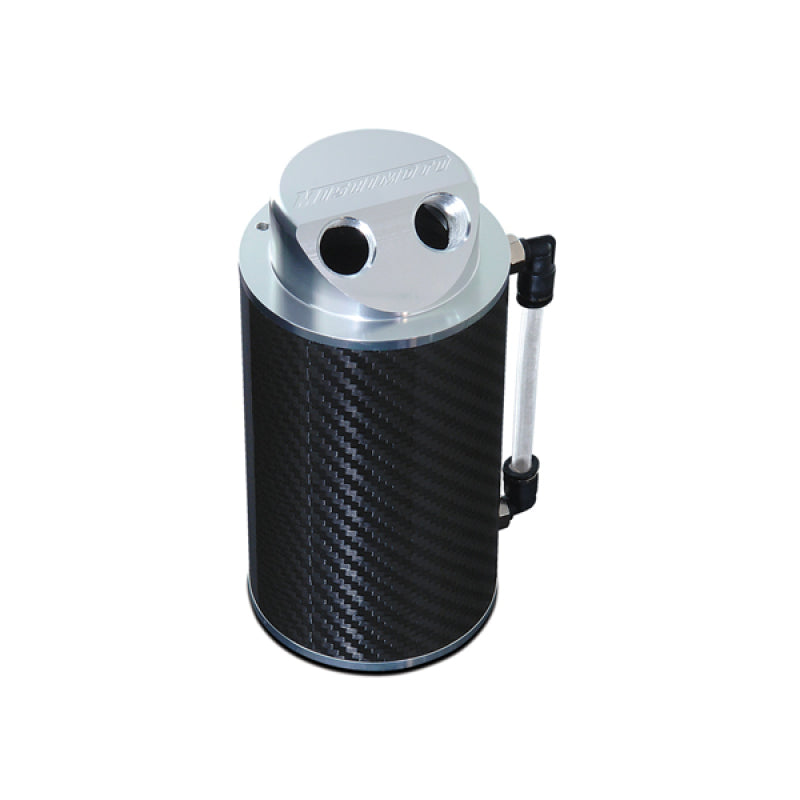 Mishimoto Carbon Fiber Oil Catch Can 10mm Fittings - Blais Performance Parts