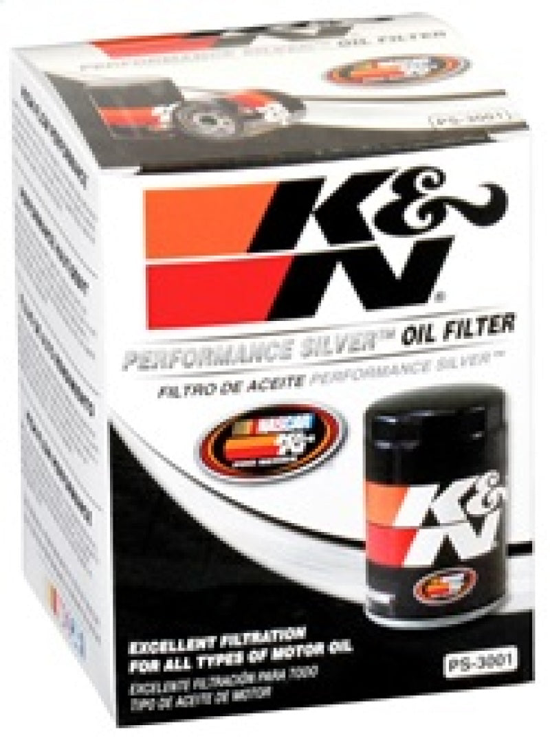 K&N Oil Filter for Ford/Audi/VW/Toyota/Mercury/Mazda/Nissan/Dodge/Lincoln/Volvo 3.656in OD - Blais Performance Parts