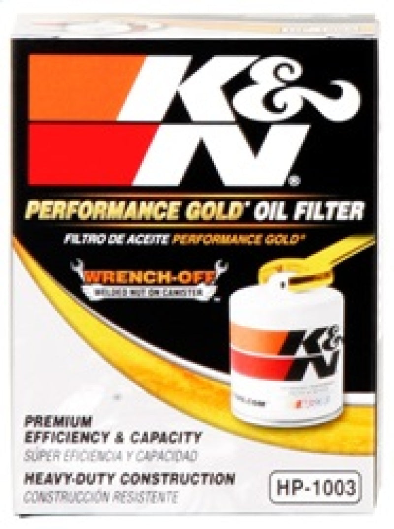 K&N 03-09 Scion tC / 00-05 Celica GT/GT-S Performance Gold Oil Filter - Blais Performance Parts