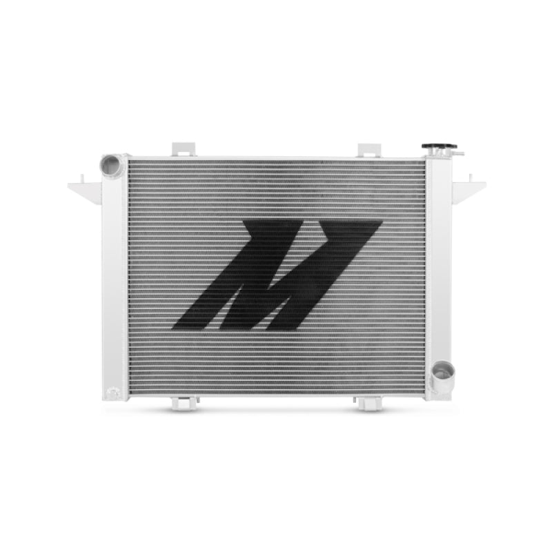 Mishimoto 90-93 Dodge Ram w/ 5.9L Cummins Engine Polished Aluminum Performance Radiator - Blais Performance Parts