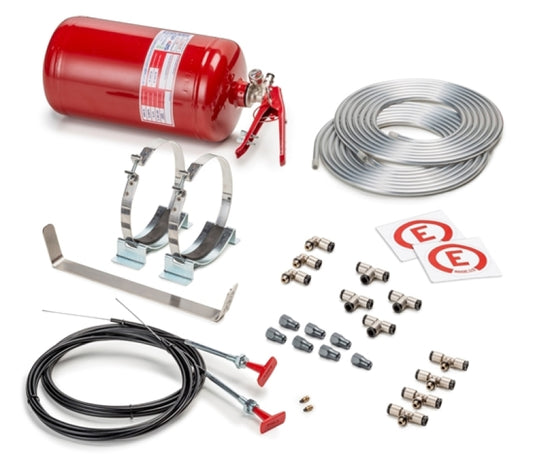 Sparco 4.25 Liter Mechanical Steel Extinguisher System - Blais Performance Parts