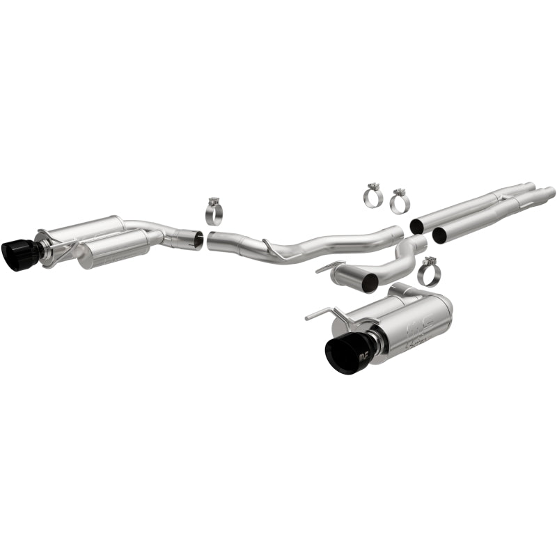 MagnaFlow 2024 Ford Mustang GT 5.0L Competition Series Cat-Back Performance Exhaust System - Blais Performance Parts