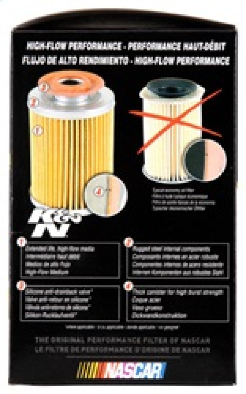 K&N Oil Filter OIL FILTER; AUTOMOTIVE - Blais Performance Parts