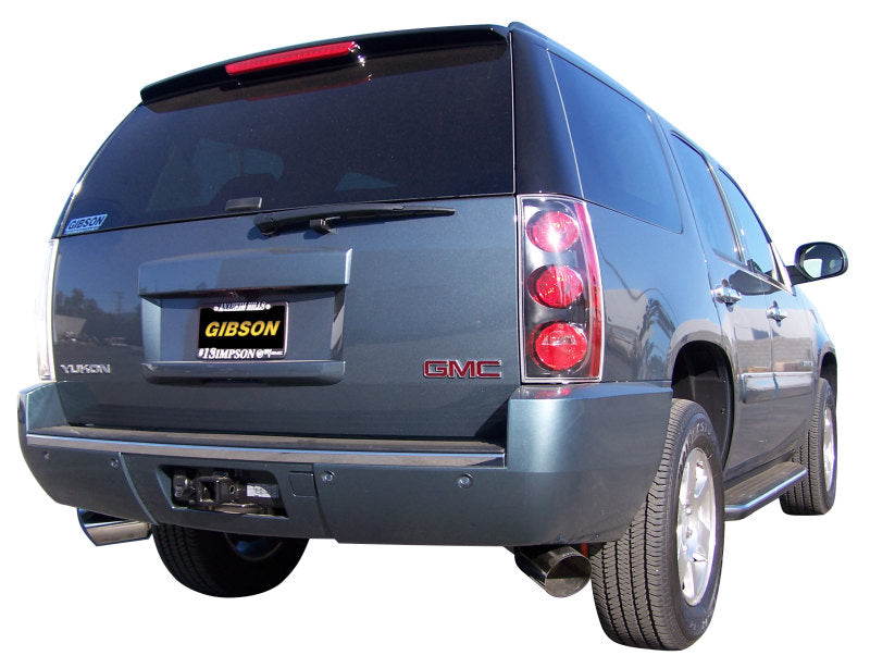 Gibson 07-10 Cadillac Escalade ESV Base 6.2L 2.5in Cat-Back Dual Extreme Exhaust - Aluminized - Blais Performance Parts