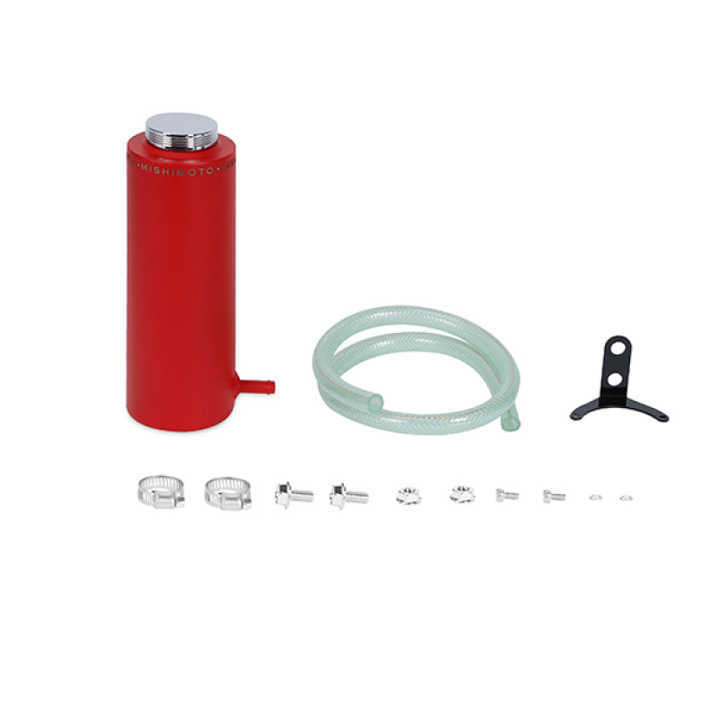 Mishimoto Aluminum Coolant Reservoir Tank - Wrinkle Red - Blais Performance Parts