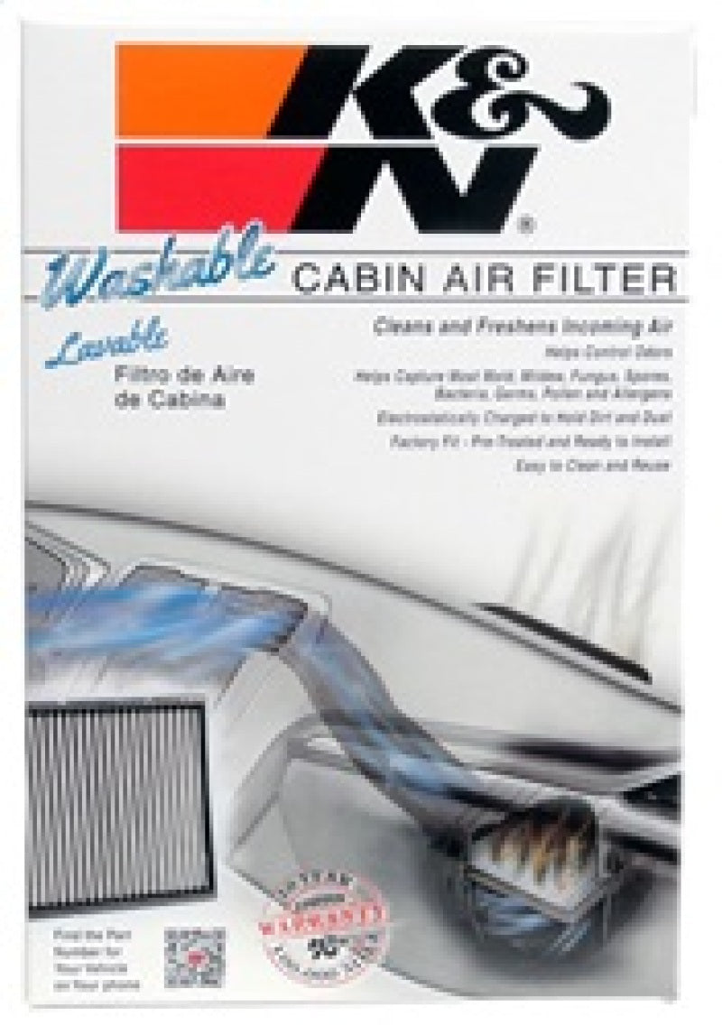 K&N 05-15 Nissan Frontier, Mid-size Pickups & SUVs Cabin Air Filter - 2 per Box - Blais Performance Parts