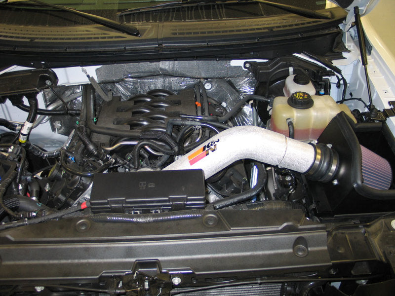 K&N 11 Ford F150 5.0L V8 F/I High Flow Performance Intake Kit - Blais Performance Parts