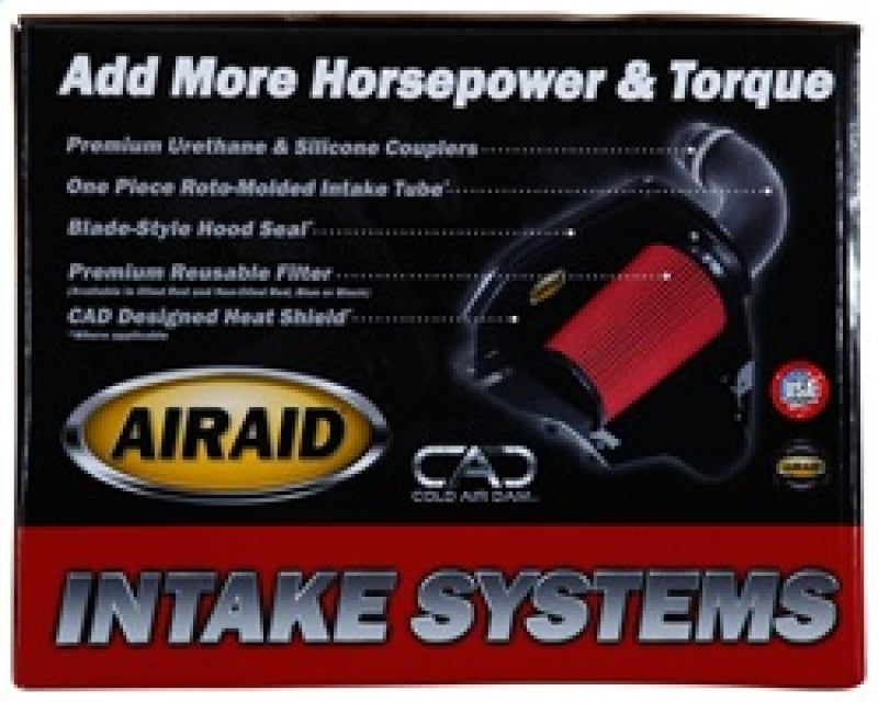 Airaid Jr. Intake Kit, Oiled / Red Media 14-15 Chevrolet Silverado, 14-15 GMC Sierra, 2015 Sub. 5.3L - Blais Performance Parts