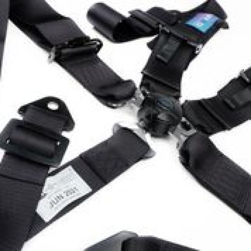 NRG 5PT 3in. Seat Belt Harness / Cam Lock - Black - Blais Performance Parts