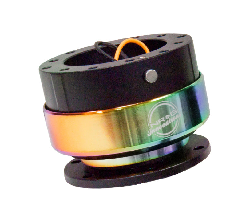 NRG Quick Release Gen 2.0 - Black Body / Neochrome Ring - Blais Performance Parts