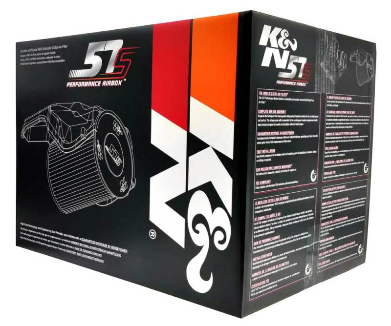 K&N Performance Intake Kit  for Ford C-Max/Focus II / Volvo C30/S40/V40/V50/V70 / Mazda 3/5 - Blais Performance Parts