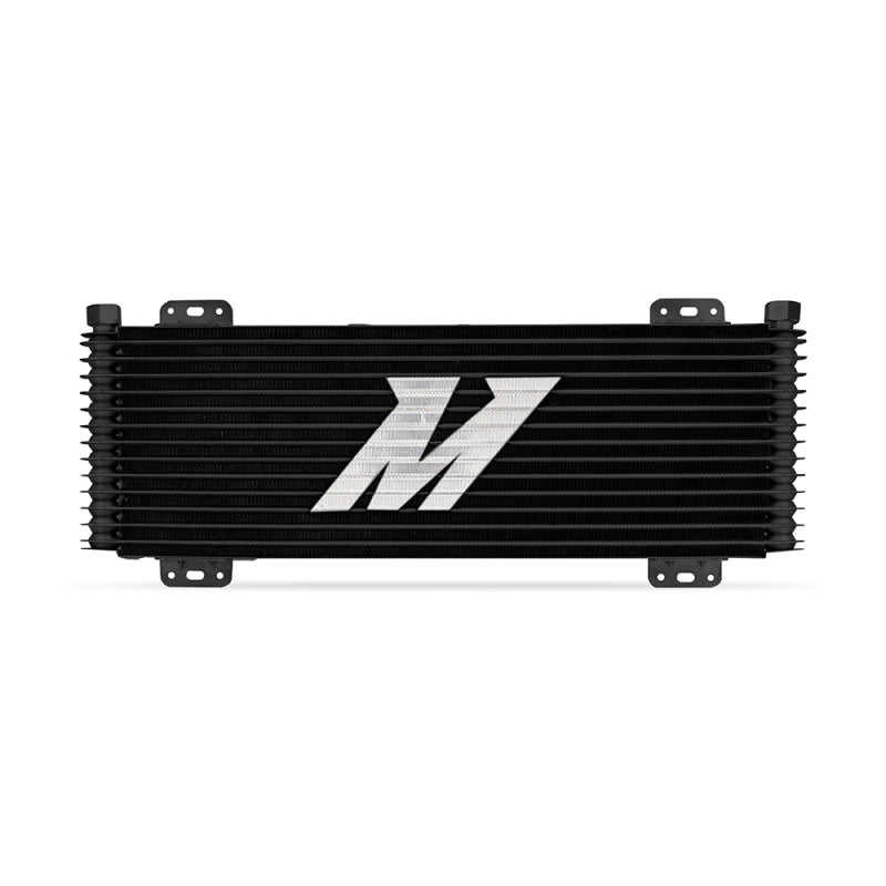 Mishimoto Universal Stacked Plate Trans Cooler 13 Row Black - Blais Performance Parts