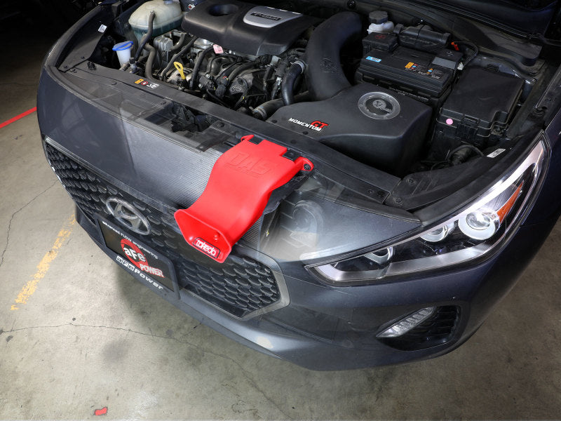 aFe 18-20 Hyundai Elantra GT L4-1.6L (t) Takeda Momentum Dynamic Air Scoop - Red - Blais Performance Parts