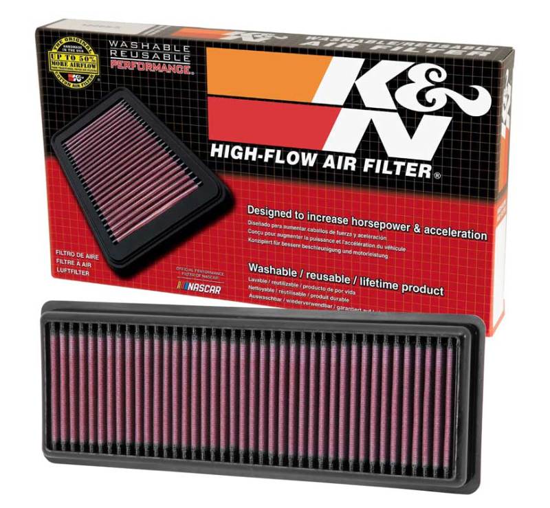 K&N 12 Fiat 500 Abarth 1.4L Replacement Air Filter - Blais Performance Parts