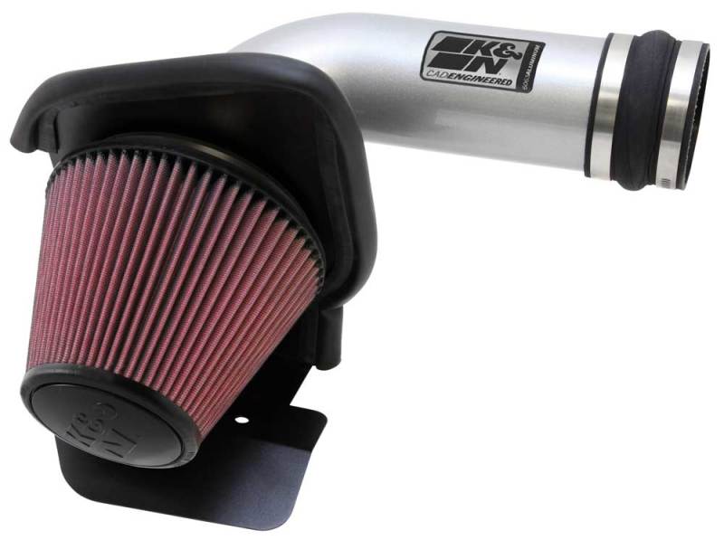 K&N 11 Ford Taurus SHO 3.5L V6 Silver Typhoon Cold Air Intake - Blais Performance Parts