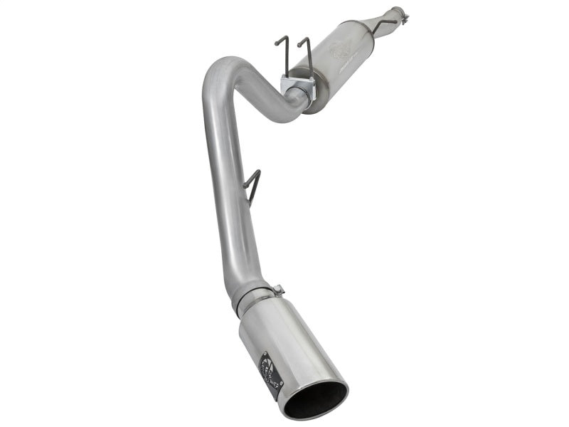 aFe MACHForce XP 2017 Ford SuperDuty F-250/F-350 V8 6.2L CC/LB Cat-Back SS 4in. Exhaust System - Blais Performance Parts