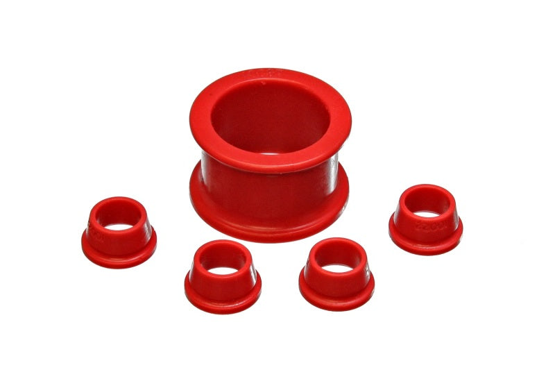 Energy Suspension 96-00 Honda Civic/CRX / 99-00 Honda Civic Si Red Power Steering Rack Bushing Set - Blais Performance Parts