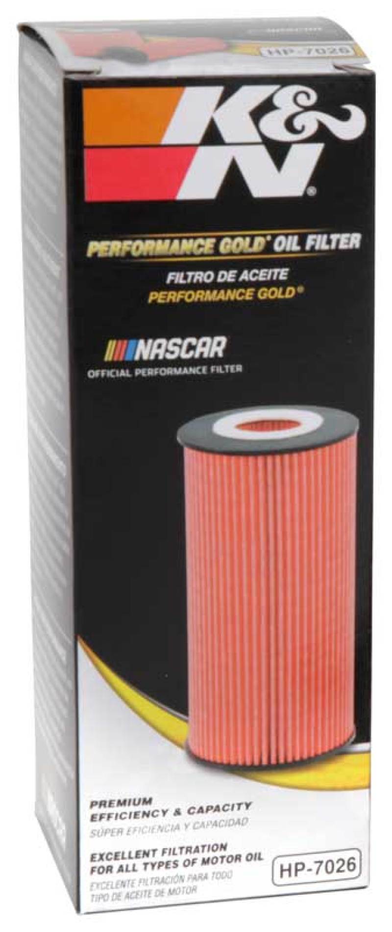 K&N Performance Oil Filter for 14-17 Dodge Durango 3.6L / 14-17 Jeep Grand Cherokee 3.6L - Blais Performance Parts