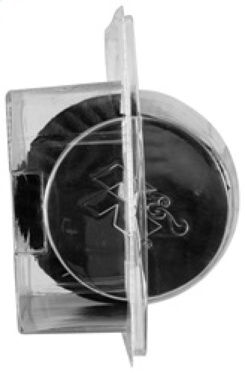 K&N Universal Chrome Filter 2 3/4in FLG / 4 1/2in Bottom / 4 1/2in Height - Blais Performance Parts