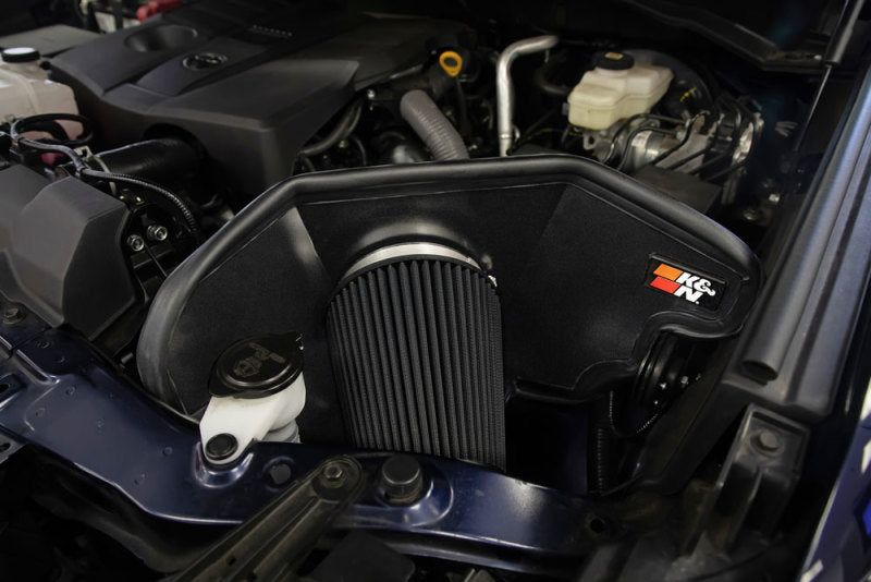 K&N 22-23 Toyota Tundra V6- 3.5L Blackhawk Performance Intake Kit - Blais Performance Parts